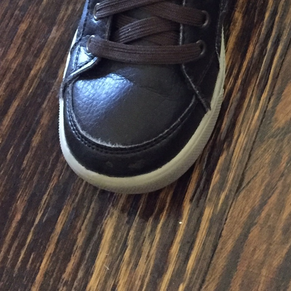 Size 13 Boys Brown Dress Shoe - Picture 2 of 3